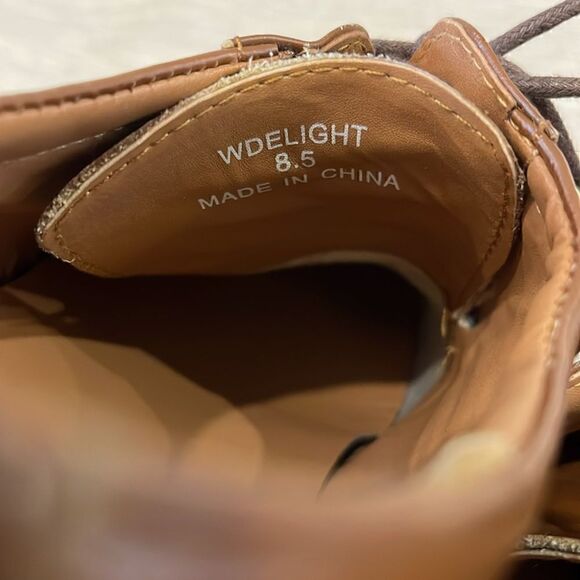 Steve Madden Brown Lace Up Shoes For Men, Size 8.5 - Picture 9 of 9